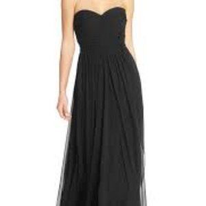 JENNY YOO Mira Convertible/Strapless Chiffon Gown